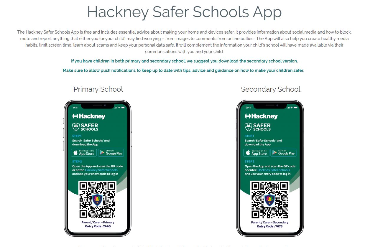 Hackney Safer Schools App Mossbourne Community Academy